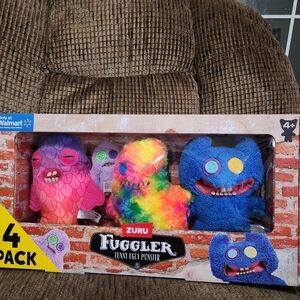 Zuru Fuggler Chaos Crew 4pk Funny Ugly Monster Walmart Exc Christmas 2025